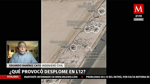 Causas del desplome de L12; Eduardo Ramírez Cato