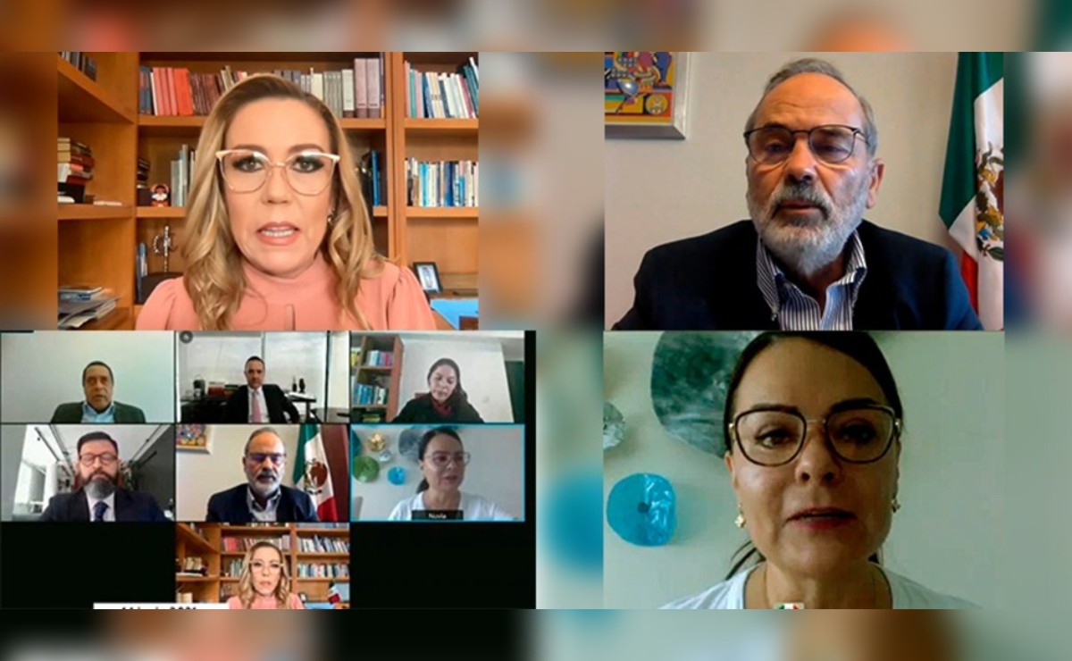 Los tres comisionados buscan ocupar la presidencia de la Cofece. | Twitter