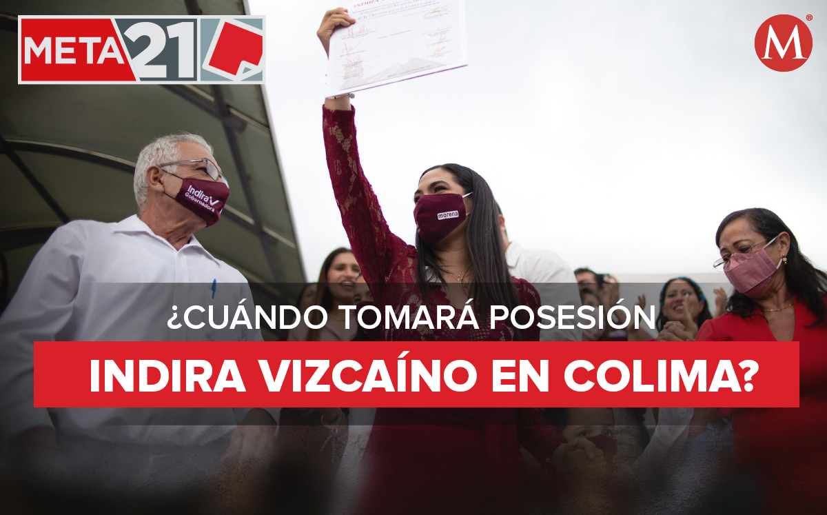 Indira Vizcaíno será la nueva gobernadora del estado de Colima. (Milenio Digital)