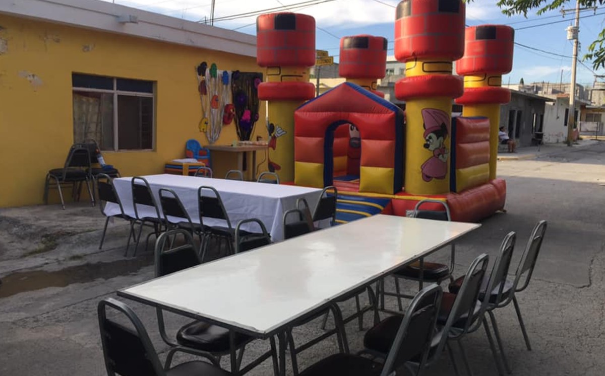 La fiesta tuvo lugar en Apodaca, Nuevo León. (Facebook)