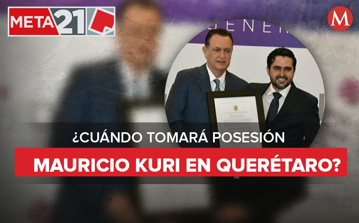 Mauricio Kuri se recibió su constancia de mayoría como nuevo gobernador del estado de Querétaro. (Notivox Digital)