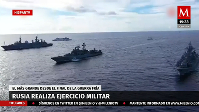 Rusia realiza el más grande ejercicio militar desde el fin de la Guerra Fría