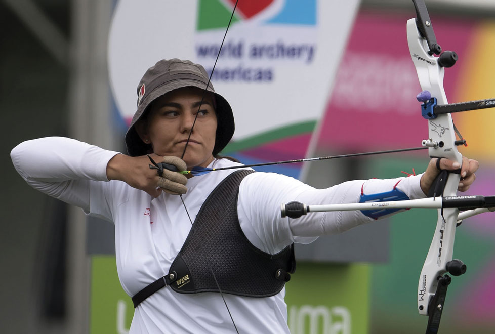 Alejandra Valencia, arquera mexicana.