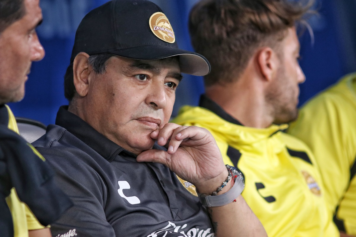 Diego Maradona fue director técnico de Dorados de Sinaloa (Imago7)