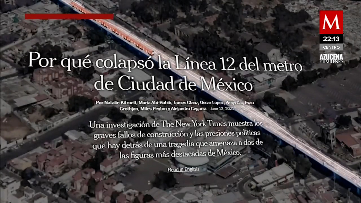 Problemas en L12 del Metro, por falta notoria de mantenimiento en vías: Ebrard a NYT