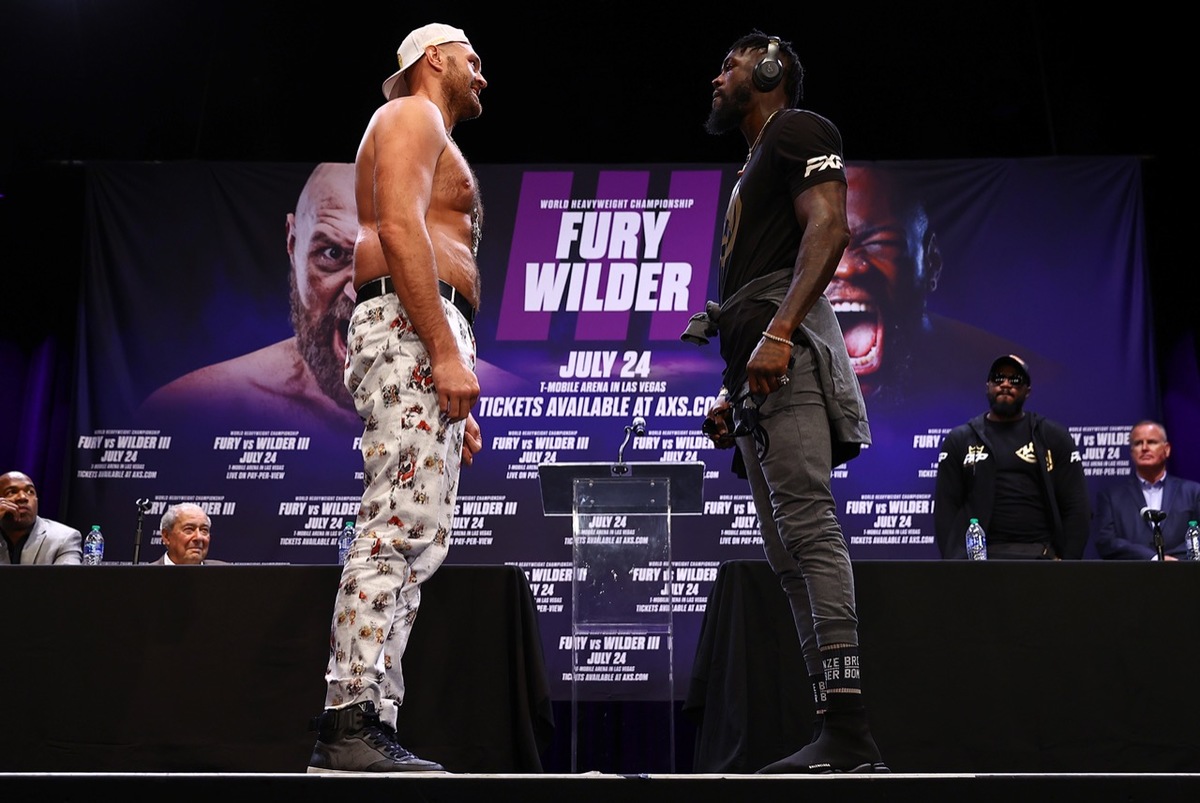 Tyson Fury y Deontay Wilder (Top Rank)