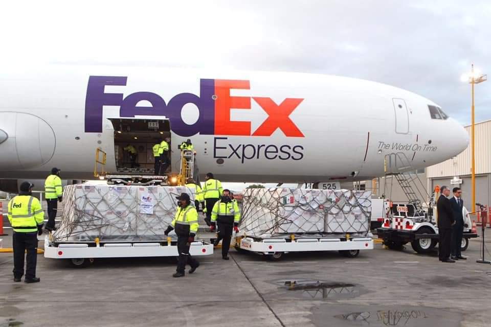 Vacunas Johnson & Johnson para frontera de Tamaulipas. (Facebook)