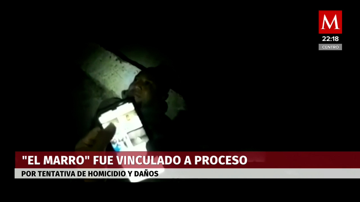 Vinculan a proceso a 'El Marro' por tentativa de homicidio y daños