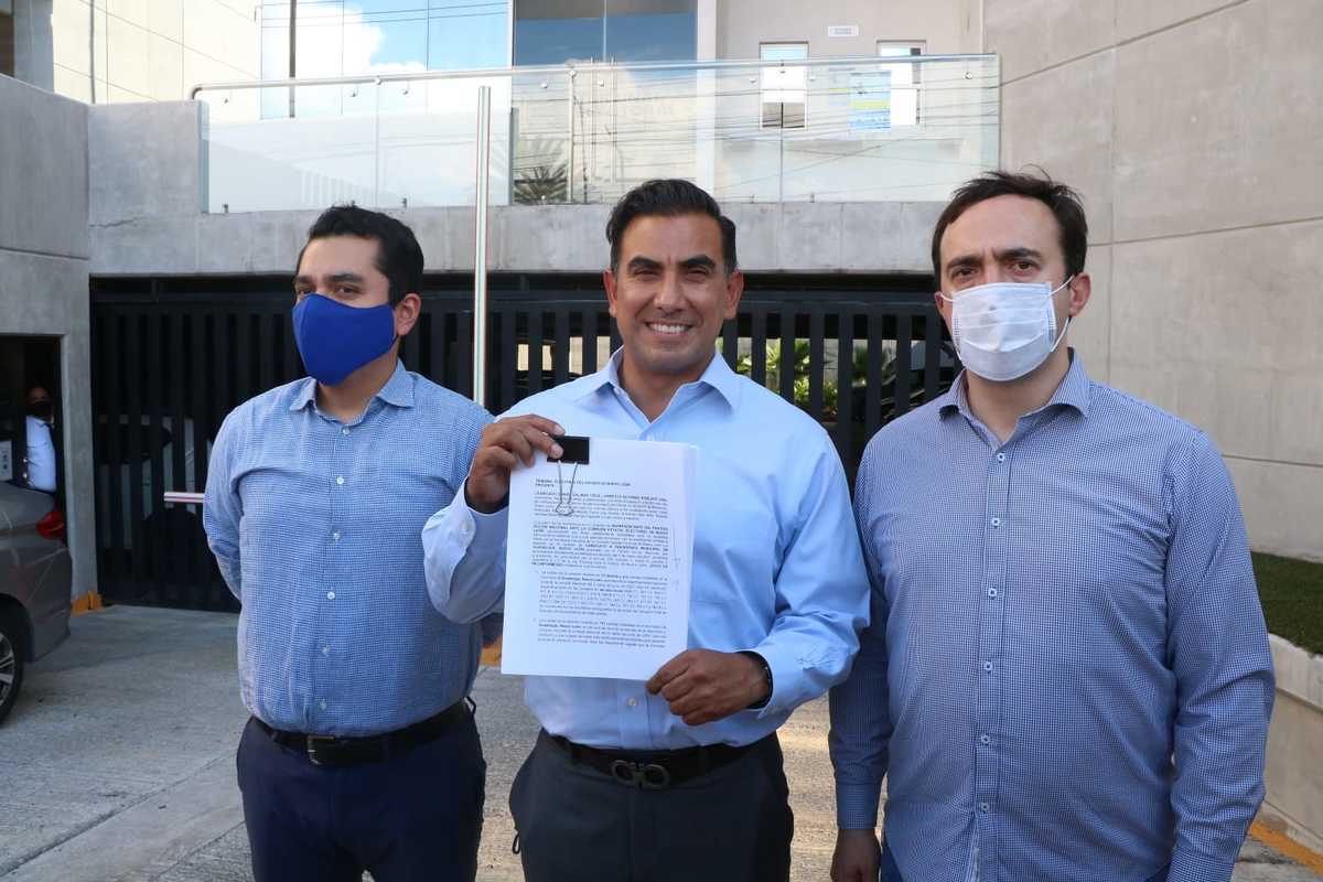 Alfonso Robledo impugna elección en Guadalupe ante TEE. Foto: Leonel Rocha.