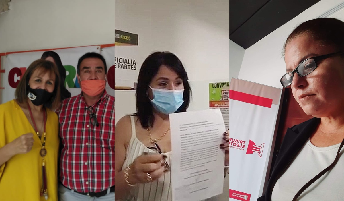 Candidatas a las alcaldías de Escobedo, Pesquería y García impugnan elección. Foto: Especial.