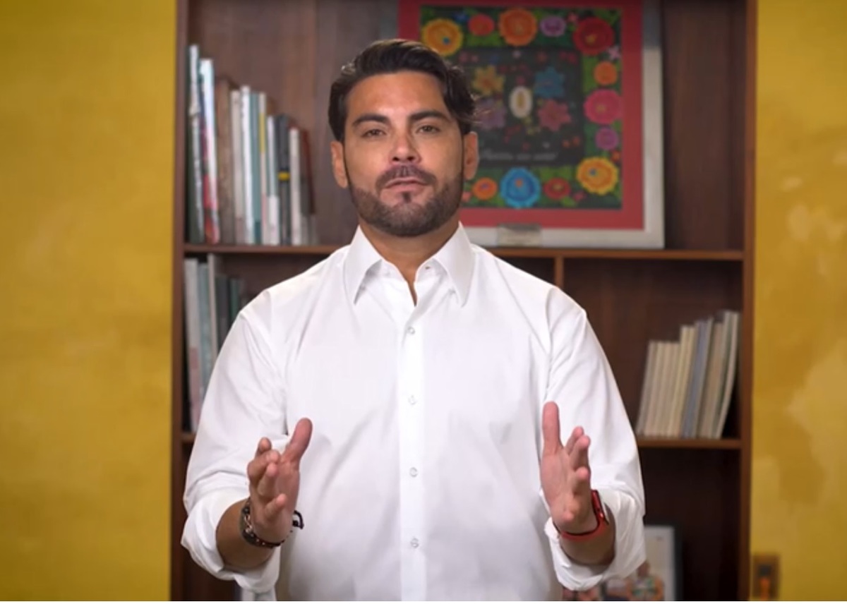 Christian Castro Bello, candidato de la coalición "Va por Campeche". (Nancy Domínguez)