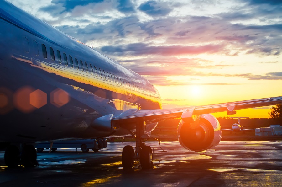 El avión permaneció abandonado en el aeropuerto durante tres meses.