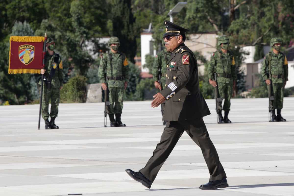 Gerardo Mérida toma protesta como nuevo Comandante de la 25 Zona Militar. (Agencia Enfoque)