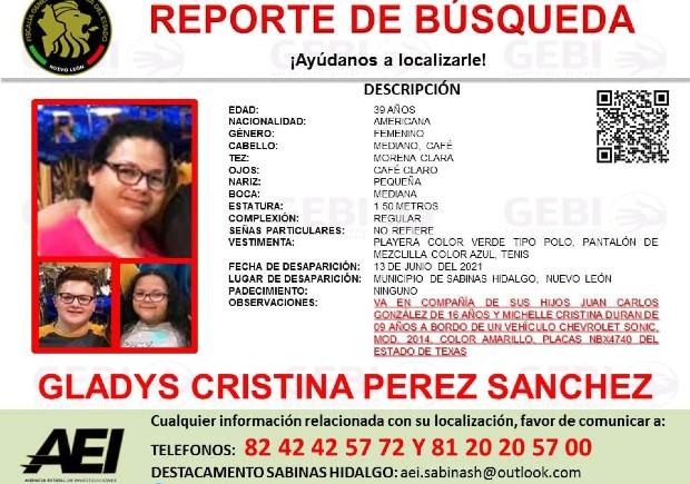 Las autoridades reportaron la desaparición de la familia el 13 de junio.