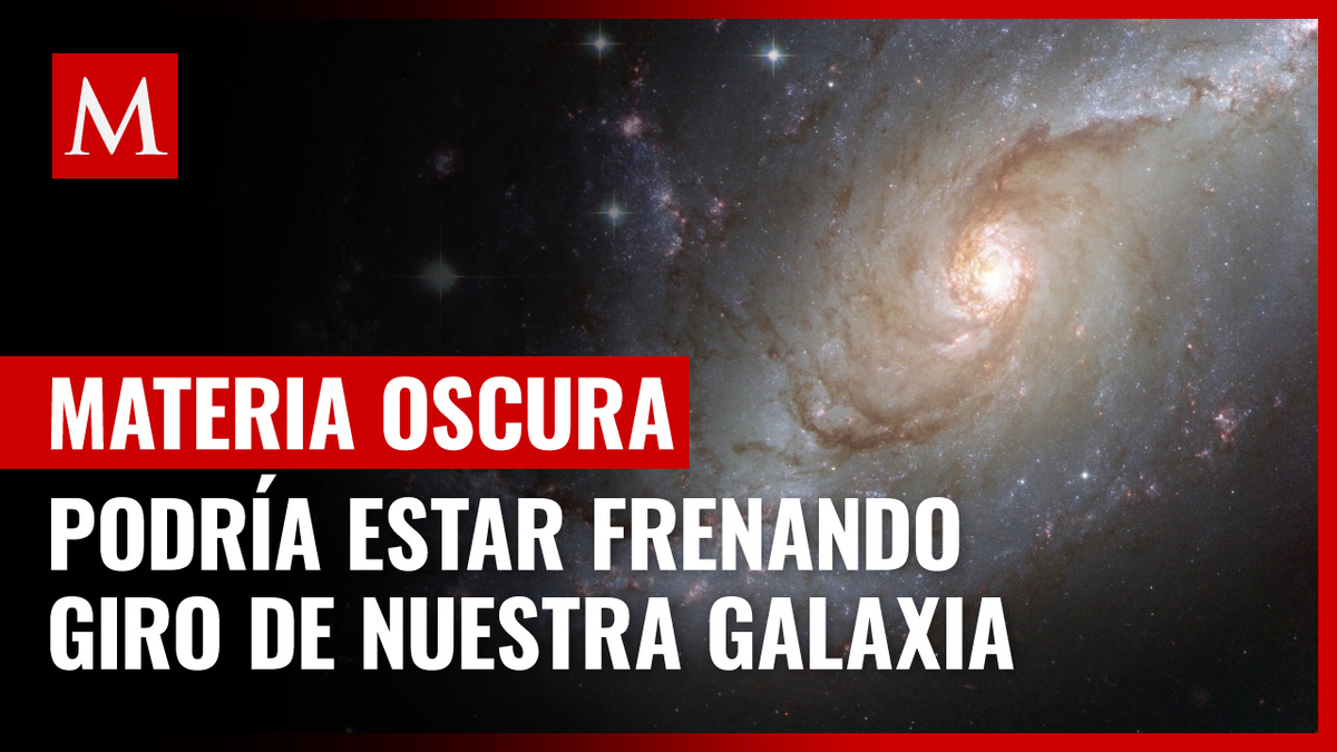 Materia oscura podría estar frenando giro de nuestra galaxia: estudio