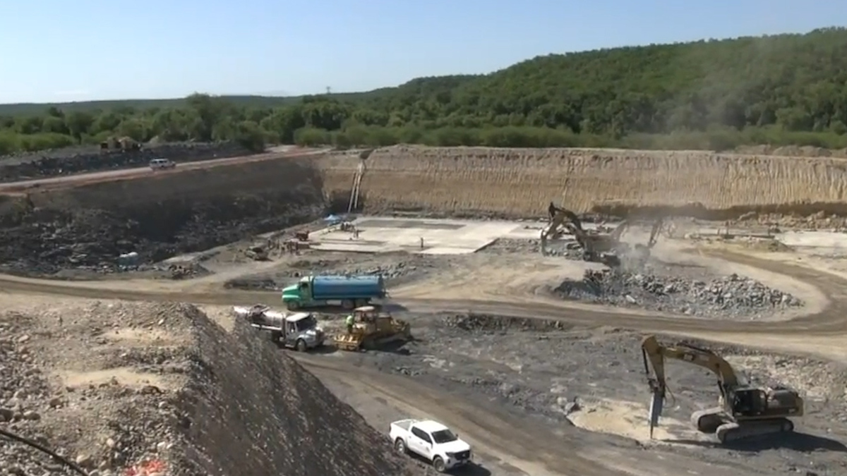 NL. Avanza la construcción de la presa Libertad
