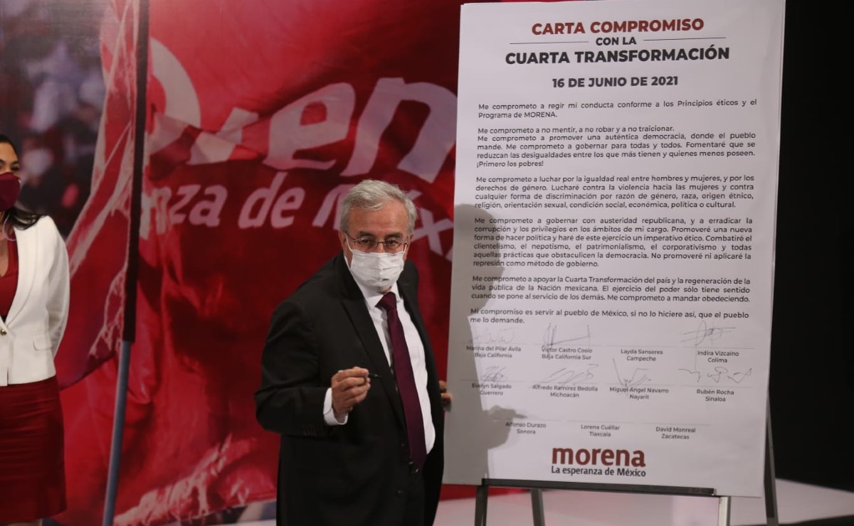 Rubén Rocha es gobernador electo de Sinaloa | Juan Carlos Bautista