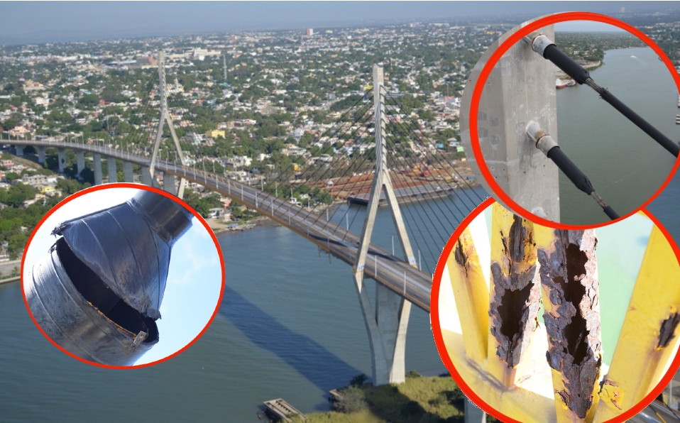 Señalan riesgos en puente Tampico (Especial)