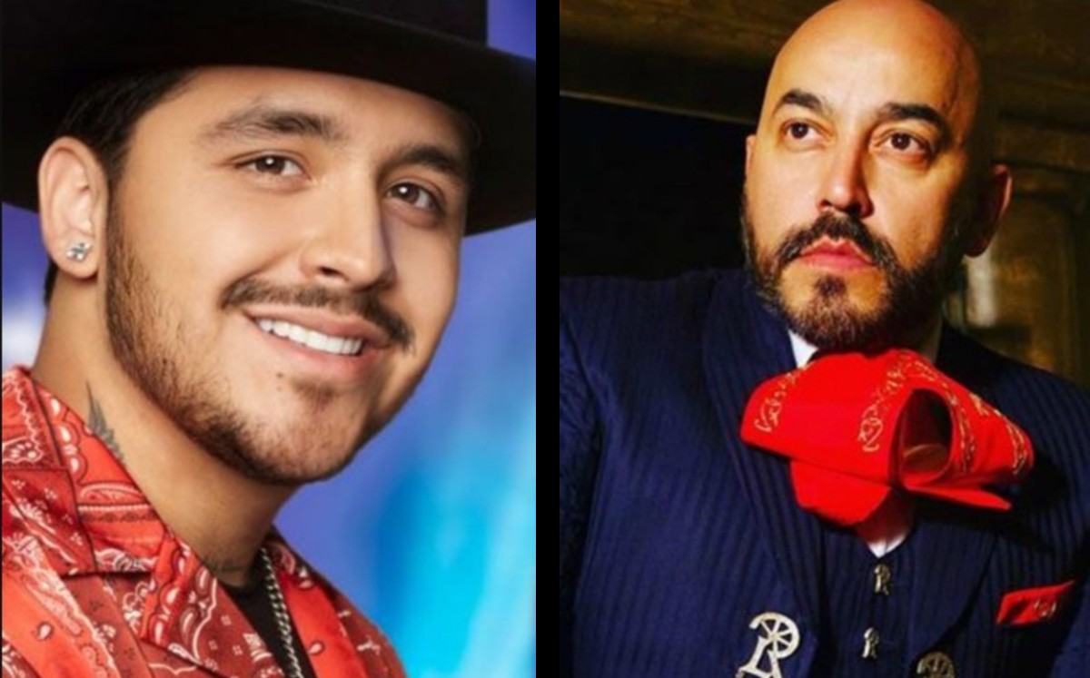 Christian Nodal rompió el silencio sobre el tatuaje borrado de Lupillo Rivera de Belinda. (Especial)