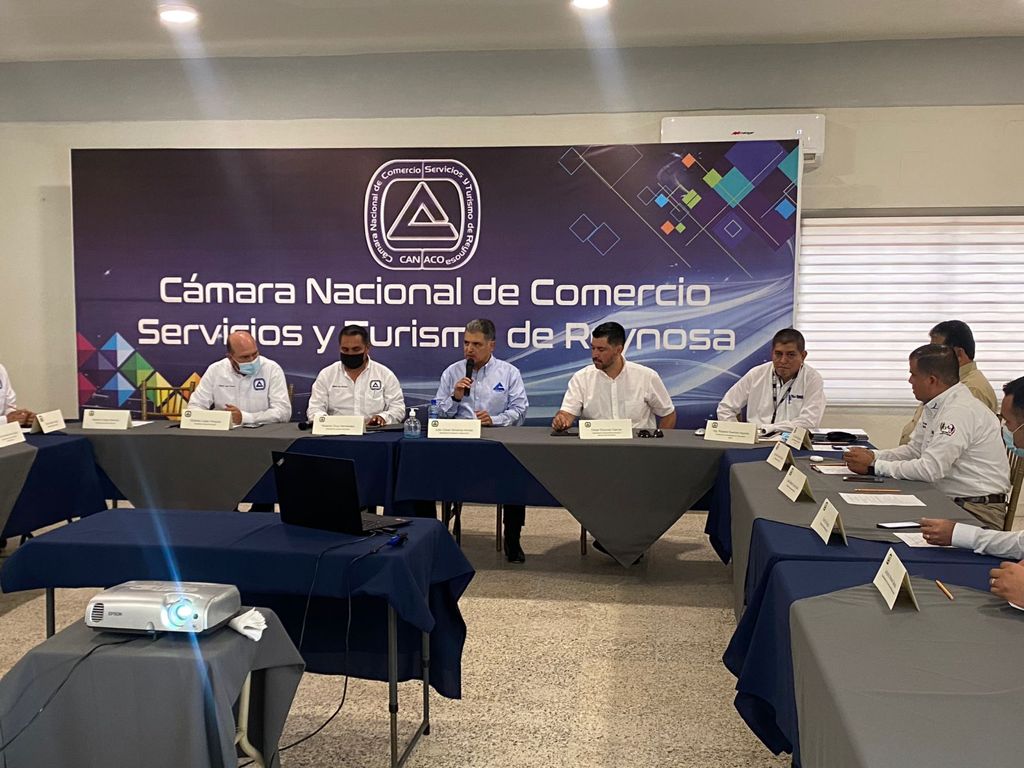 Comercios del norte de Tamaulipas tuvieron su reunión en Reynosa.