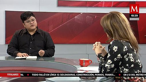 Entrevista con Gibran Ramírez sobre salida de Mario Delgado