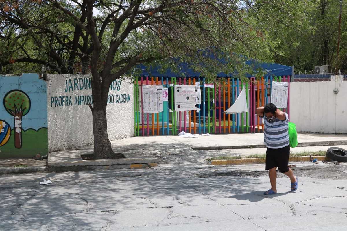 Escuelas en Nuevo León. Foto: Leonel Rocha.