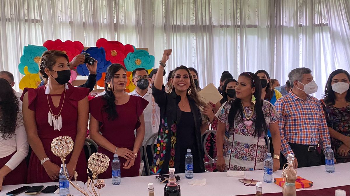 La gobernadora electa de Guerrero, Evelyn Salgado Pineda. (Rogelio Agustín Esteban)