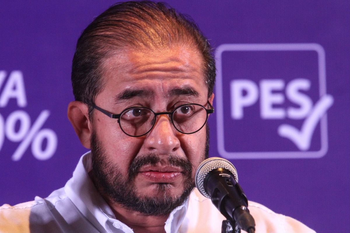 Hugo Eric Flores Cervantes, dirigente del PES. (Cuartoscuro)
