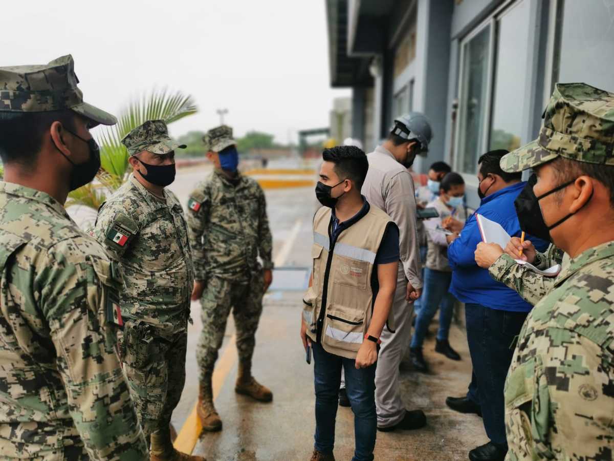 Inicia vacunación anti covid para trabajadores de Pemex en Veracruz (Especial)