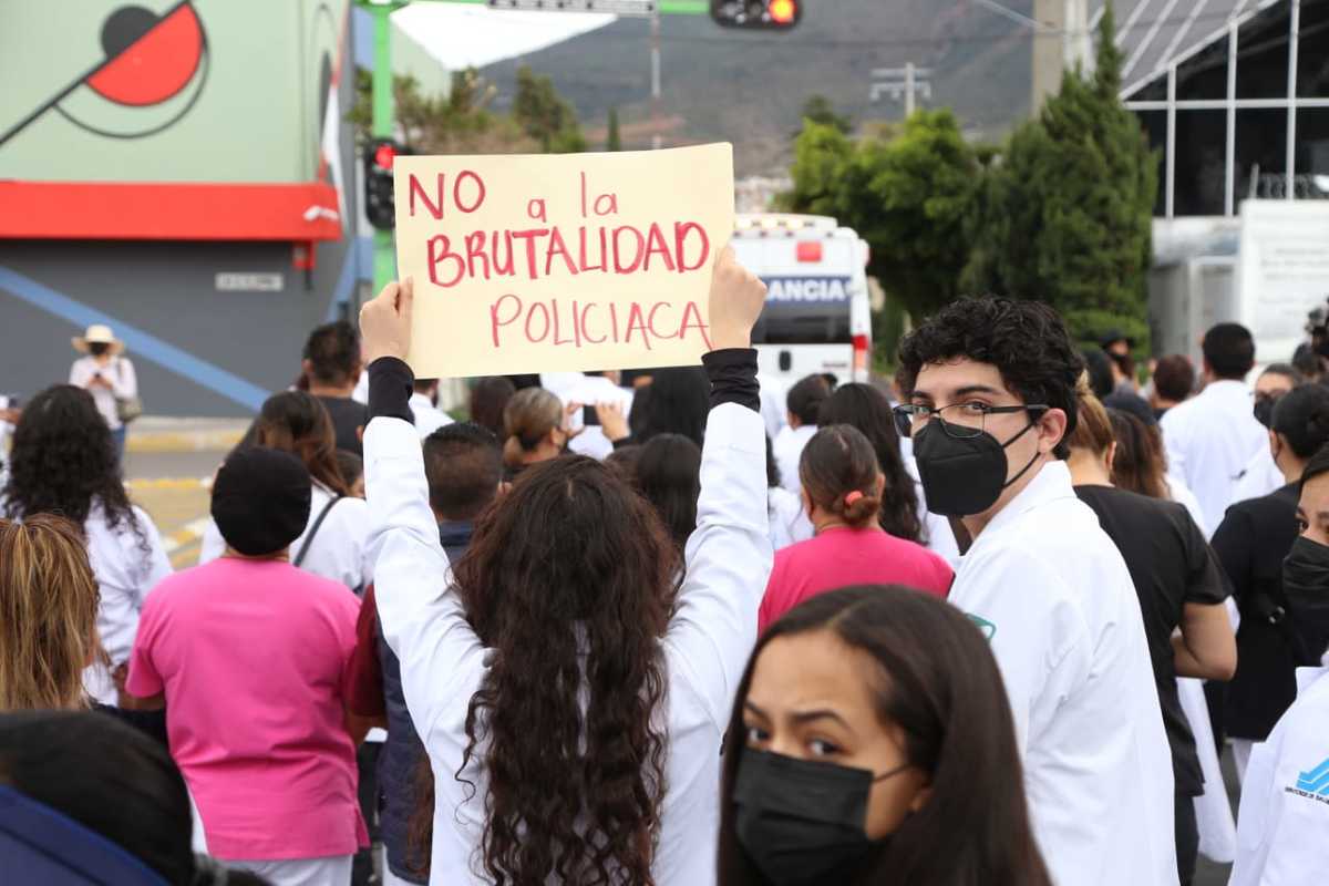 Manifestación para exigir justicia por la muerte de Beatriz Hernández. (Jorge Sánchez)
