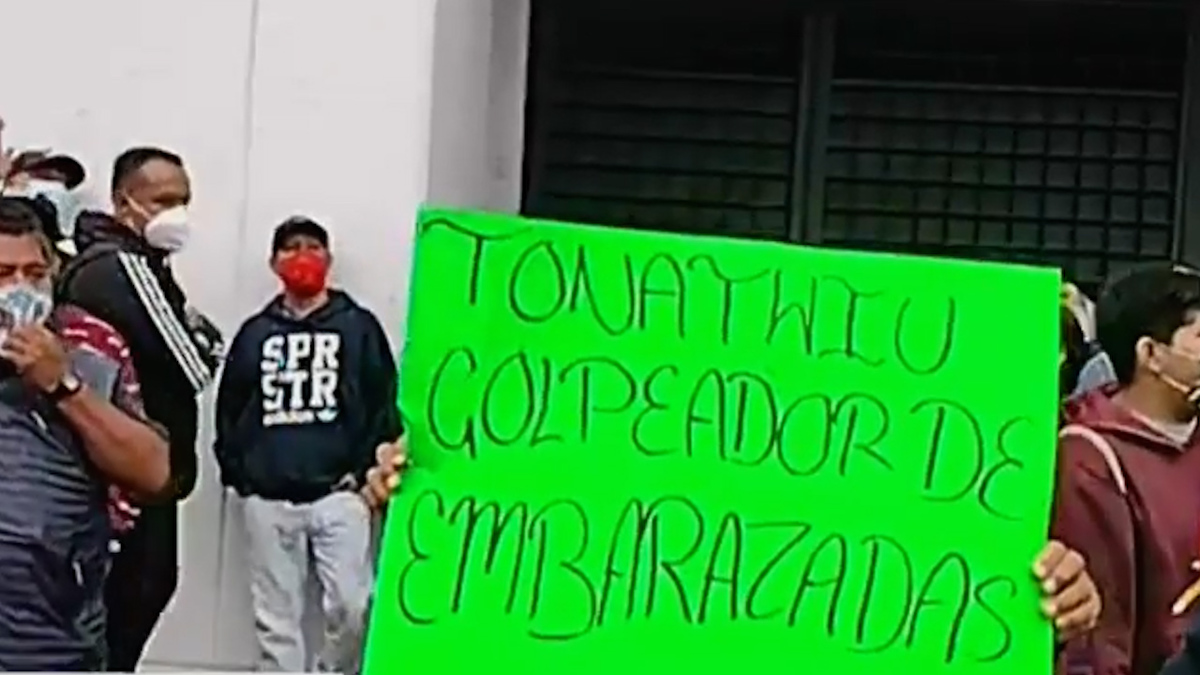 Protestan comerciantes del barrio chino en la CdMx