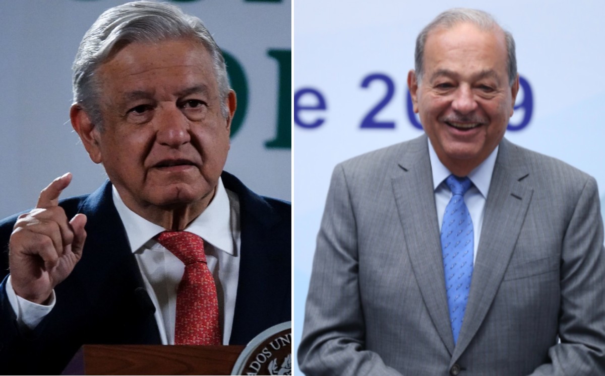Carlos Slim es respetuoso de la institucionalidad, afirma AMLO. ESPECIAL.