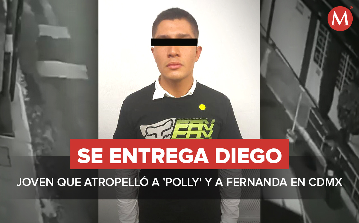 Diego N se entregó a la Fiscalía de CdMx, que tiene una orden de aprehensión en su contra por tentativa de feminicidio contra dos mujeres, a quienes a