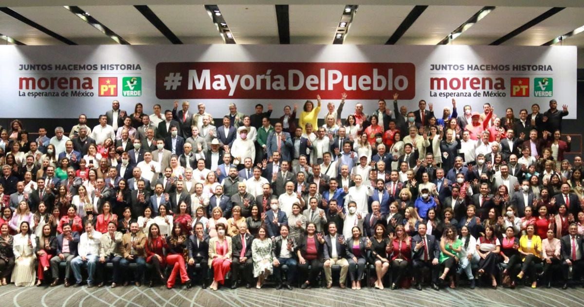 Diputados y diputadas electas de Morena. (Especial)