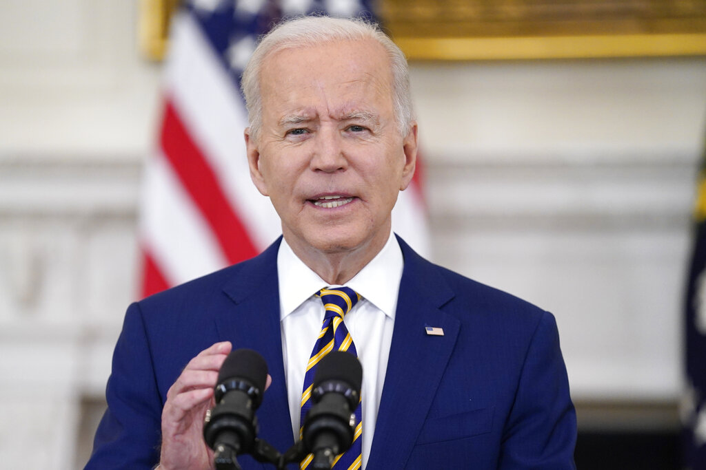 El presidente de Estados Unidos, Joe Biden. (AP)
