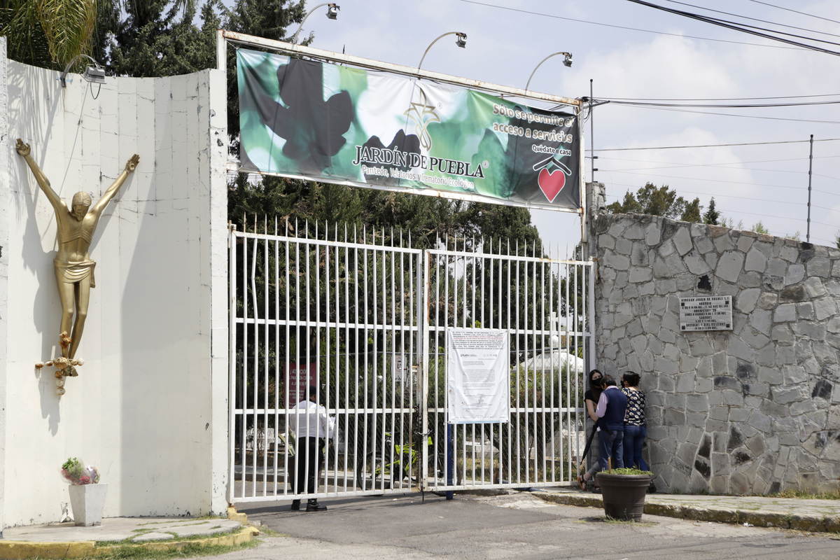 Fachada del Panteón Jardín. (Agencia Enfoque)