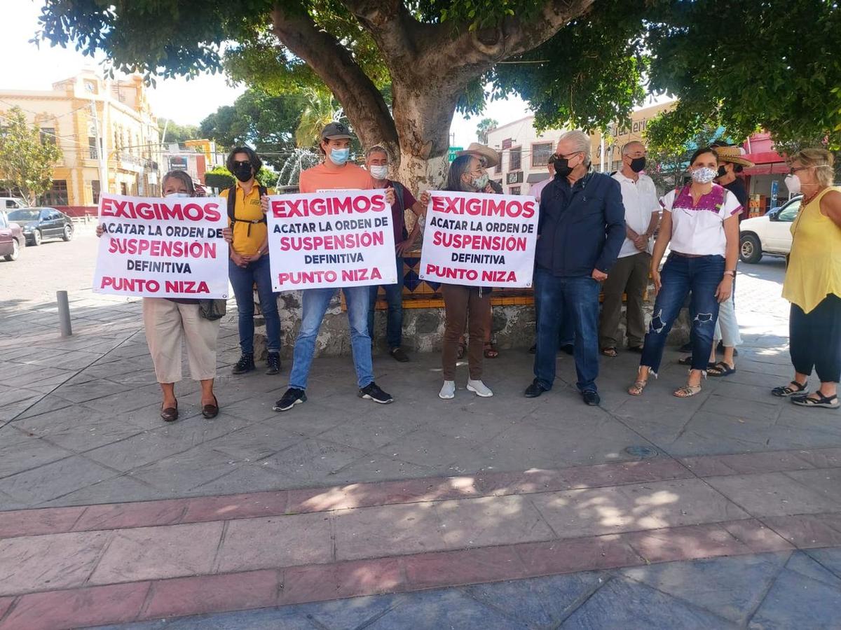 Más de 50 fincas resultan afectadas con la construcción de Punto Niza en Chapala (Rosario Álvarez)
