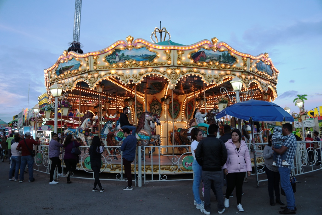 Los juegos mecánicos eran de los grandes atractivos de la Feria de Pachuca. (Jorge Sánchez)