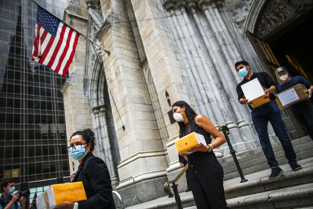 La vacunación en Estados Unos ya ha disminuido en las últimas semanas. (AP)