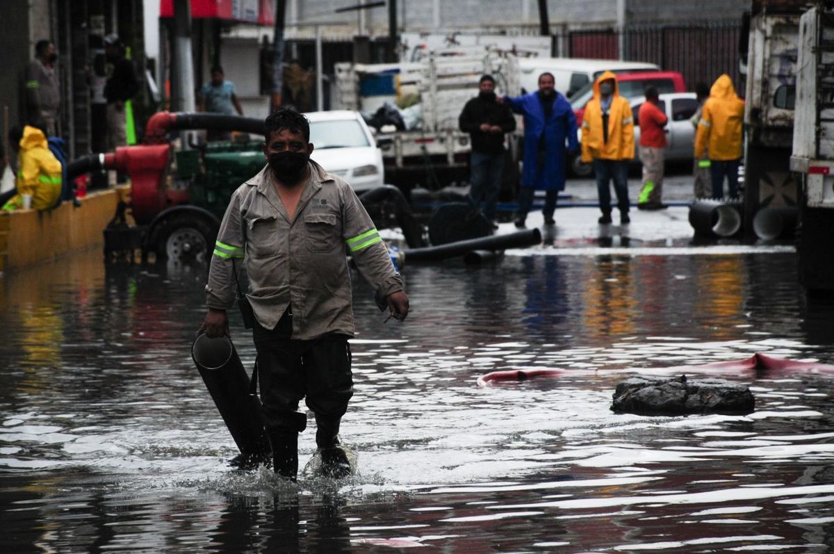Las lluvias se registran en 12 estados, de acuerdo con el SMN
