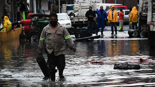 Lluvias dejan afectaciones en 12 estados
