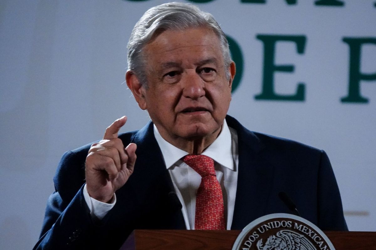 El presidente Andrés Manuel López Obrador en La Mañanera. (Cuartoscuro)