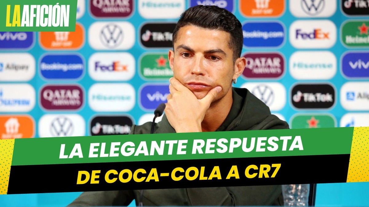 La respuesta de Coca-Cola a Cristiano Ronaldo por quitar su publicidad