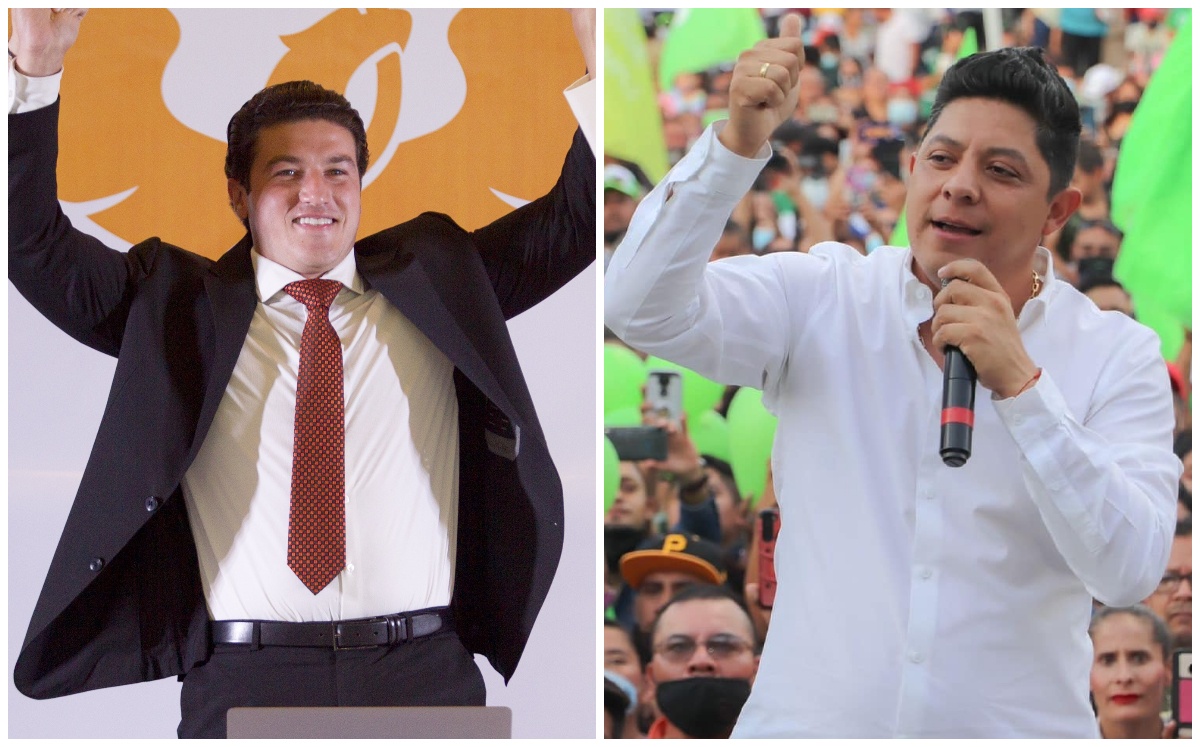 Samuel García y Ricardo Gallardo son investigados por a UIF. (Cuartoscuro / Twitter: Ricardo Gallardo)