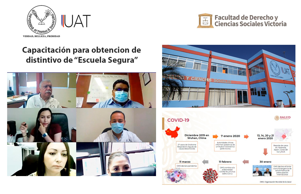De manera virtual fue capacitado personal de la Facultad de Derecho de Ciudad Victoria