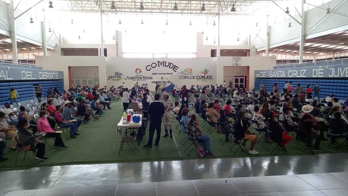 Aplican segunda dosis anticovid a más de 20 mil en Guanajuato
