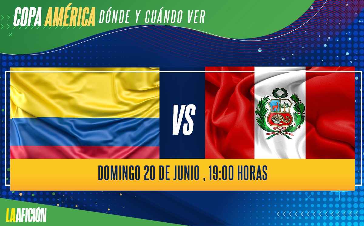 Colombia vs Perú: Horario y dónde ver en vivo el partido de la Copa América 2021