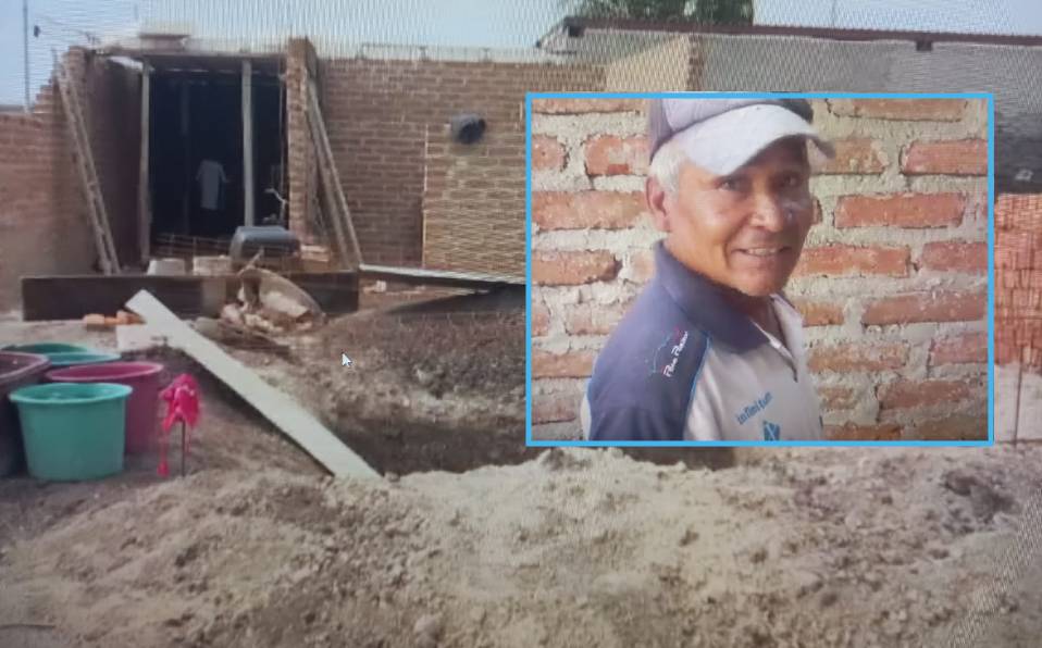 Don José, padre de oficio albañil, construye con amor su hogar
