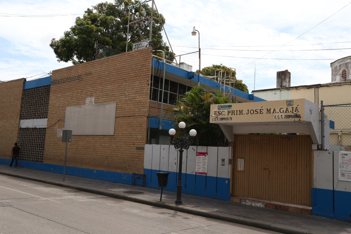 Escuelas antiguas de Tampico. JOSE MARIA GAJA  | Foto: Yazmín Sánchez