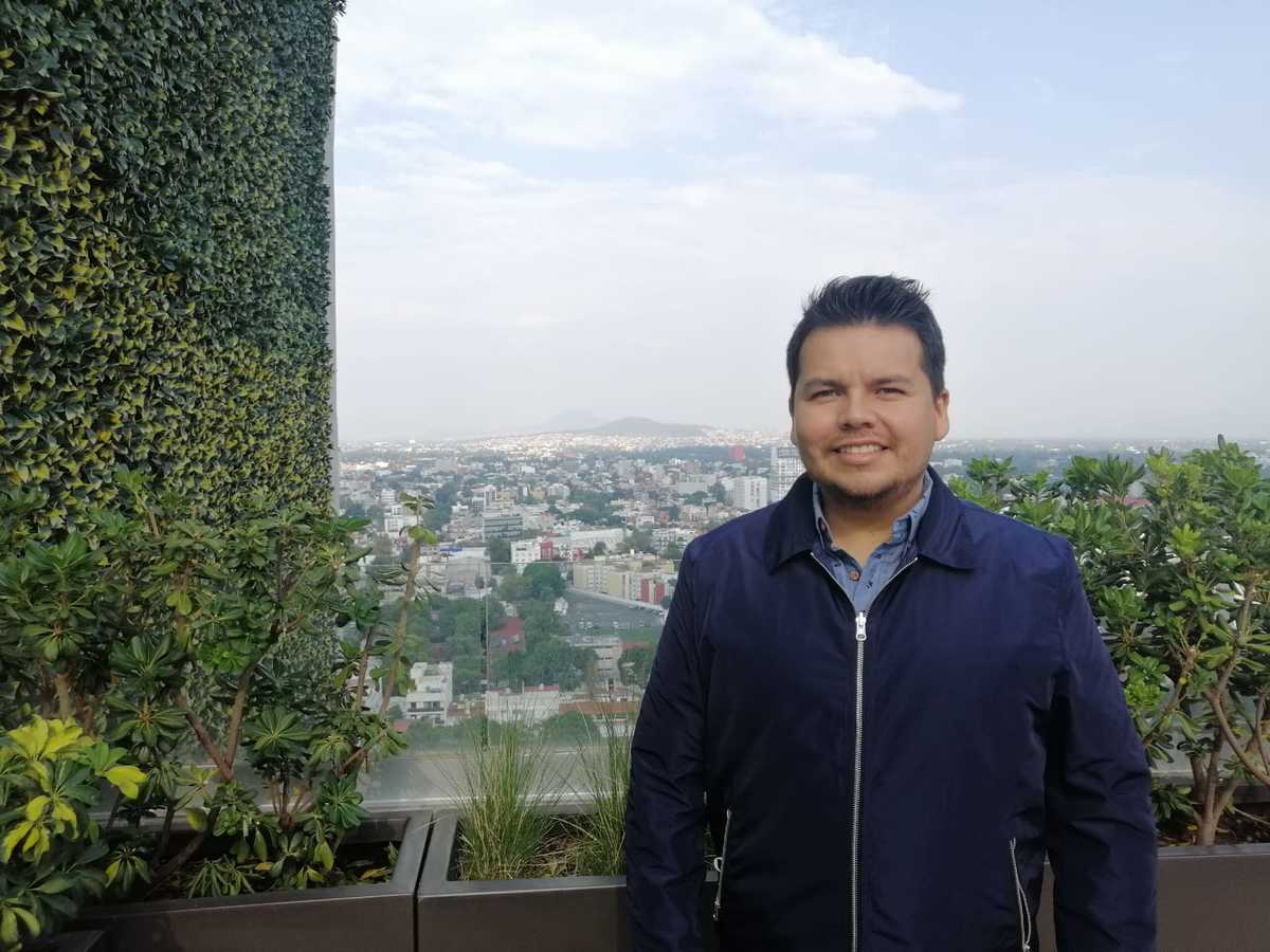 Raúl Torres, virtual diputado migrante en la CdMx. (Leonardo Lugo)
